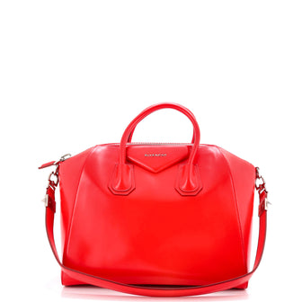 Givenchy Antigona Bag Glazed Leather Medium