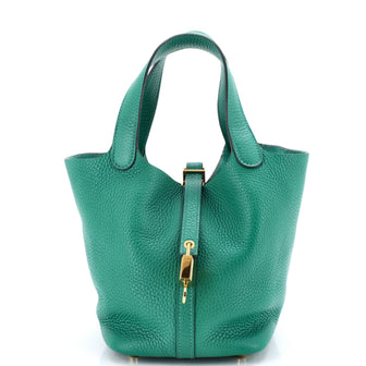 Hermes Picotin Lock Bag Clemence PM