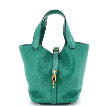 Hermes Picotin Lock Bag Clemence PM