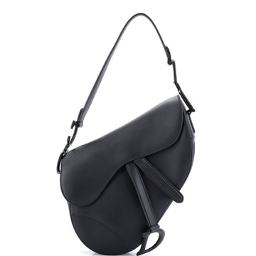Christian Dior Ultra Matte Saddle Handbag Leather Medium