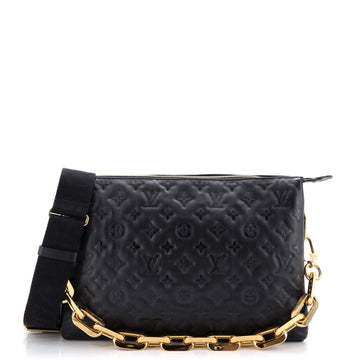 Louis Vuitton Coussin Bag Monogram Embossed Lambskin MM