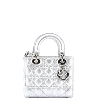 Christian Dior My Lady Dior Bag Cannage Quilted Leather