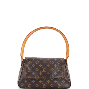 Louis Vuitton Looping Handbag Monogram Canvas Mini