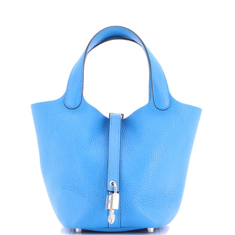 Hermes Picotin Lock Bag Clemence PM