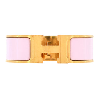 Hermes Clic H Bracelet Enamel Wide