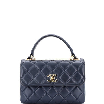 Chanel Trendy CC Top Handle Bag Quilted Lambskin Small