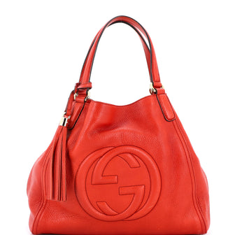 Gucci Soho Shoulder Bag Leather Medium