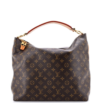 Louis Vuitton Sully Handbag Monogram Canvas MM