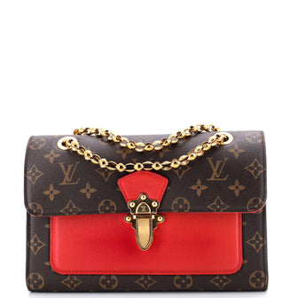 Louis Vuitton Victoire Handbag Monogram Canvas and Leather
