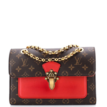 Louis Vuitton Victoire Handbag Monogram Canvas and Leather