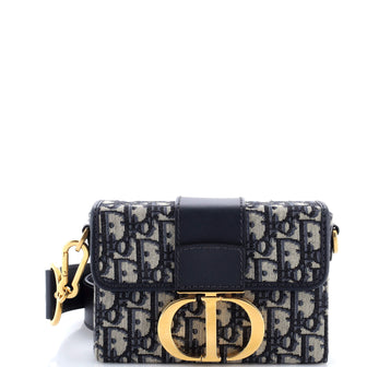 Christian Dior 30 Montaigne Box Bag Oblique Canvas