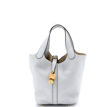 Hermes Picotin Lock Bag Clemence PM