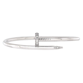 Cartier Juste un Clou Bracelet 18K White Gold with Diamonds Classic