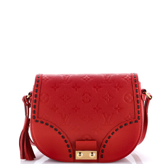 Louis Vuitton Junot Handbag Monogram Empreinte Leather