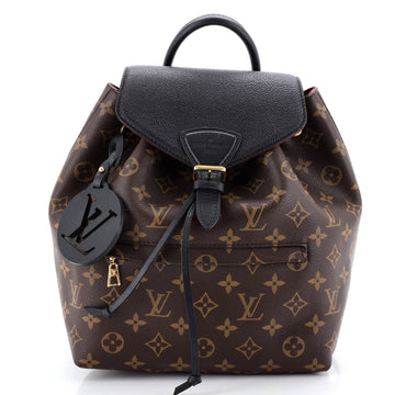 Louis Vuitton Montsouris NM Backpack Monogram Canvas with Leather PM