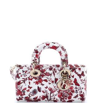 Christian Dior Lady D-Joy Bag Printed Leather Small