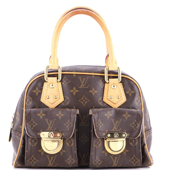 Louis Vuitton Manhattan Handbag Monogram Canvas PM