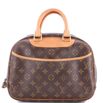 Louis Vuitton Trouville Handbag Monogram Canvas