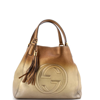 Gucci Soho Shoulder Bag Leather Medium
