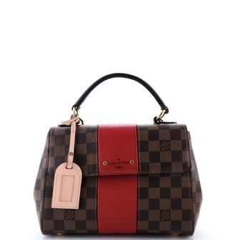 Louis Vuitton Bond Street Handbag Damier with Leather BB