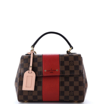 Louis Vuitton Bond Street Handbag Damier with Leather BB