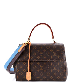 Louis Vuitton Cluny Top Handle Bag Monogram Canvas MM