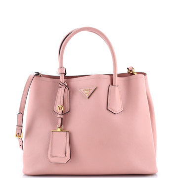 Prada Cuir Double Tote Saffiano Leather Medium