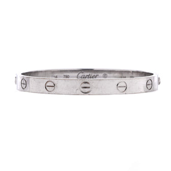 Cartier Love Bracelet 18K White Gold