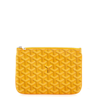 Goyard Senat Zip Pouch Coated Canvas PM