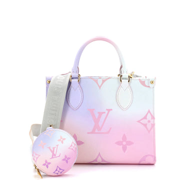 Louis Vuitton OnTheGo Tote Spring in the City Monogram Giant Canvas PM