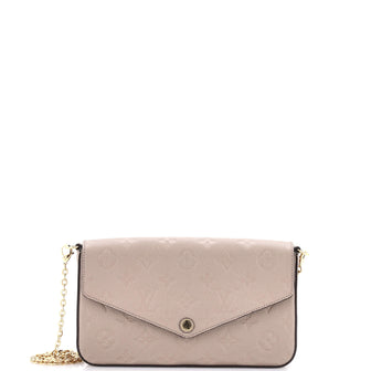 Felicie Pochette Monogram Empreinte Leather