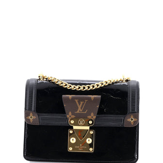 Louis Vuitton Wynwood Handbag Monogram Vernis with Monogram Canvas and Epi Leather