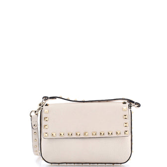 Valentino Garavani Rockstud Top Handle Crossbody Pouch Leather Mini