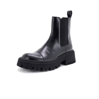 Balenciaga Women's Tractor Chelsea Boots Leather