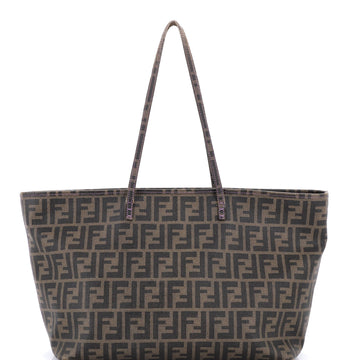 Fendi Roll Tote Zucca Coated Canvas Large