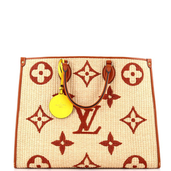 Louis Vuitton OnTheGo Tote Monogram Giant Raffia GM