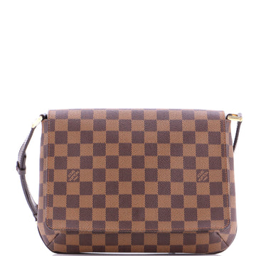 Louis Vuitton Musette Tango Handbag Damier
