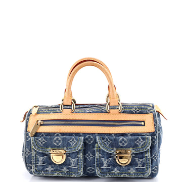 Louis Vuitton Neo Speedy Bag Denim