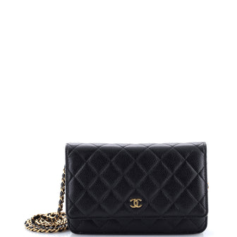 Chanel Wallet on Chain Quilted Caviar