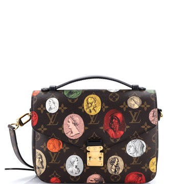 Louis Vuitton Pochette Metis Limited Edition Fornasetti Cameo Monogram Canvas