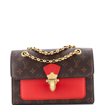 Louis Vuitton Victoire Handbag Monogram Canvas and Leather