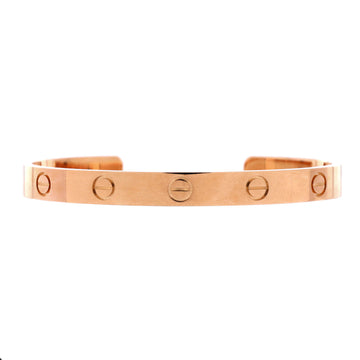 Cartier Love Cuff Bracelet 18K Rose Gold
