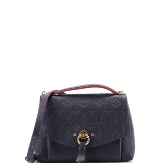 Louis Vuitton Blanche Handbag Monogram Empreinte Leather BB