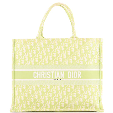 Christian Dior Book Tote Oblique Canvas Large
