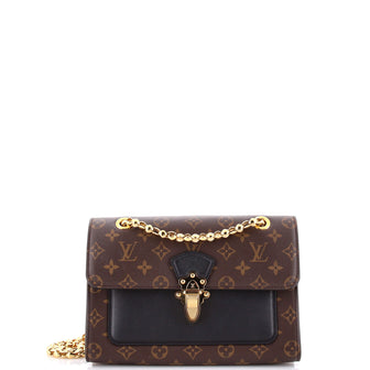 Louis Vuitton Victoire Handbag Monogram Canvas and Leather