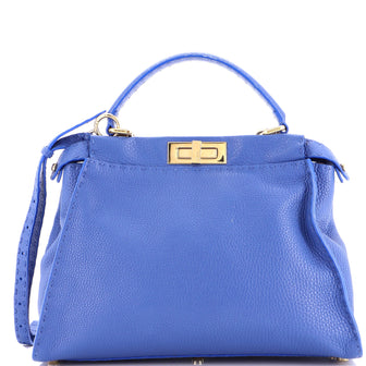 Fendi Peekaboo Bag Soft Leather Regular