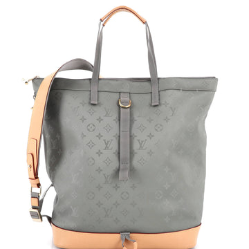 Louis Vuitton Zipped Tote Limited Edition Titanium Monogram Canvas