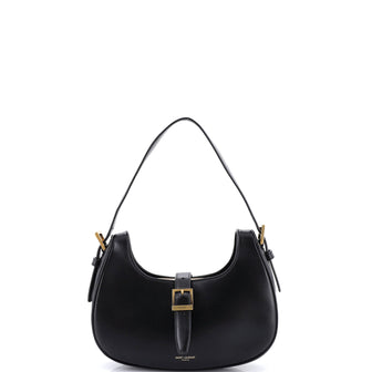 Saint Laurent Le Fermoir Hobo Shiny Leather
