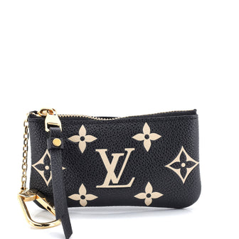 Louis Vuitton Zip Key Pouch Monogram Empreinte Leather