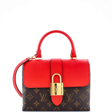 Louis Vuitton Locky Handbag Monogram Canvas with Leather BB